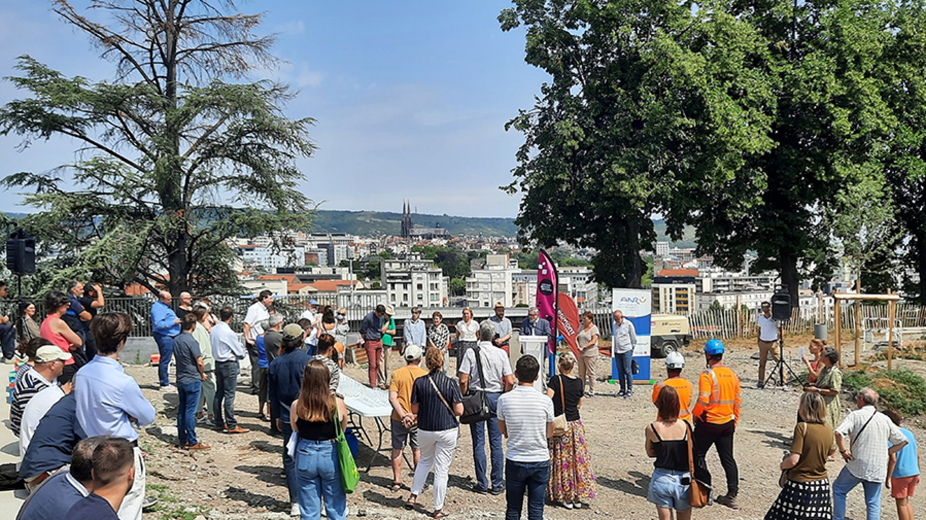 Illustration - Inauguration du Parc de la Muraille