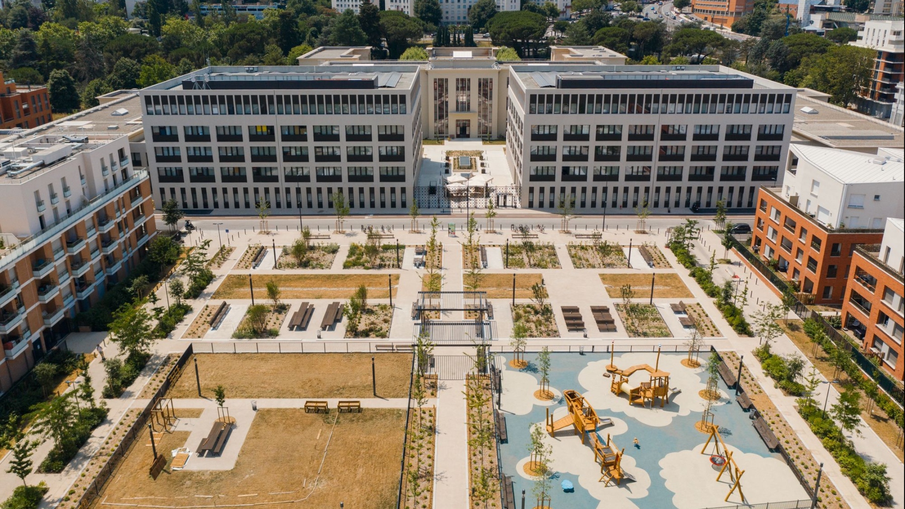 Illustration - jardin CEAT Toulouse