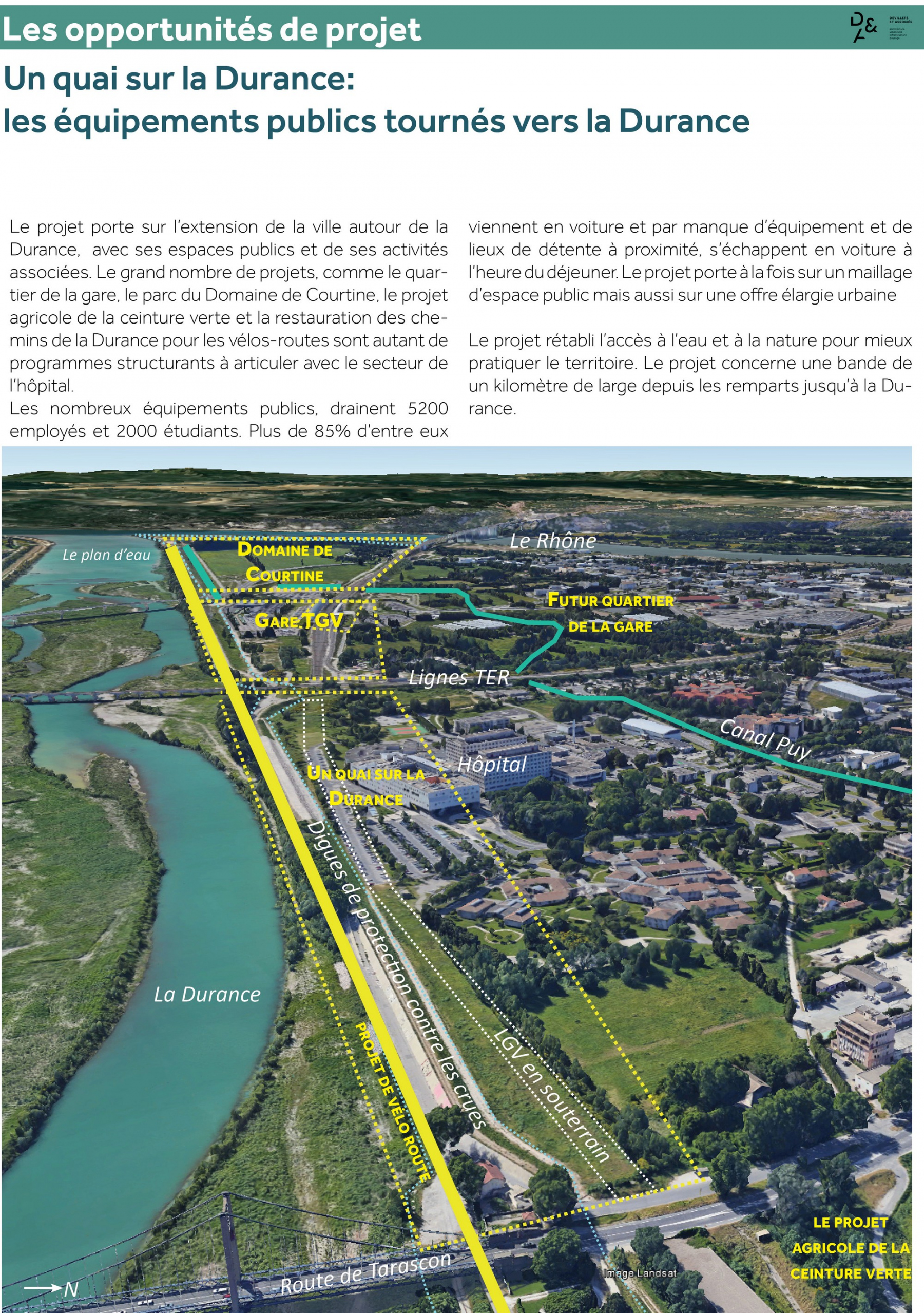 Illustration - La conquête de la digue et de la Durance