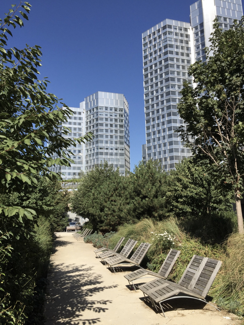 Illustration - Espace de repos dans le jardin