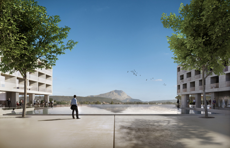 Illustration - Perspective du cours sur la Victoire