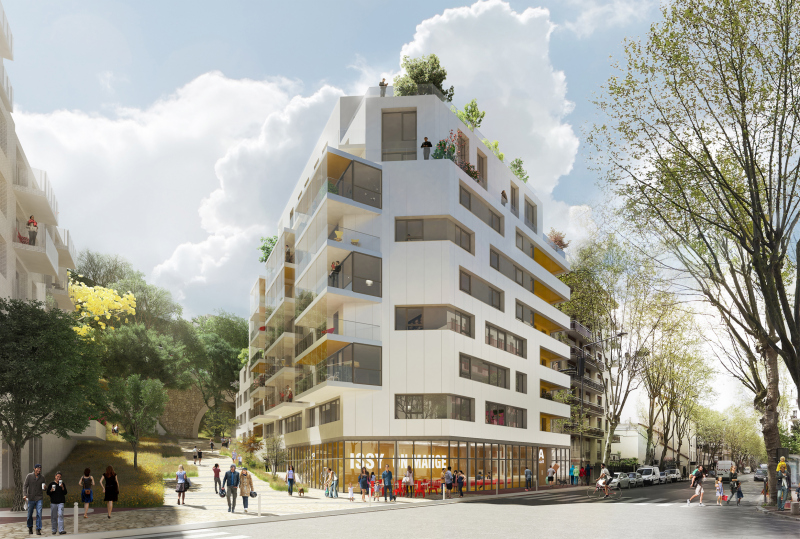 Illustration - Perspective avenue de Verdun