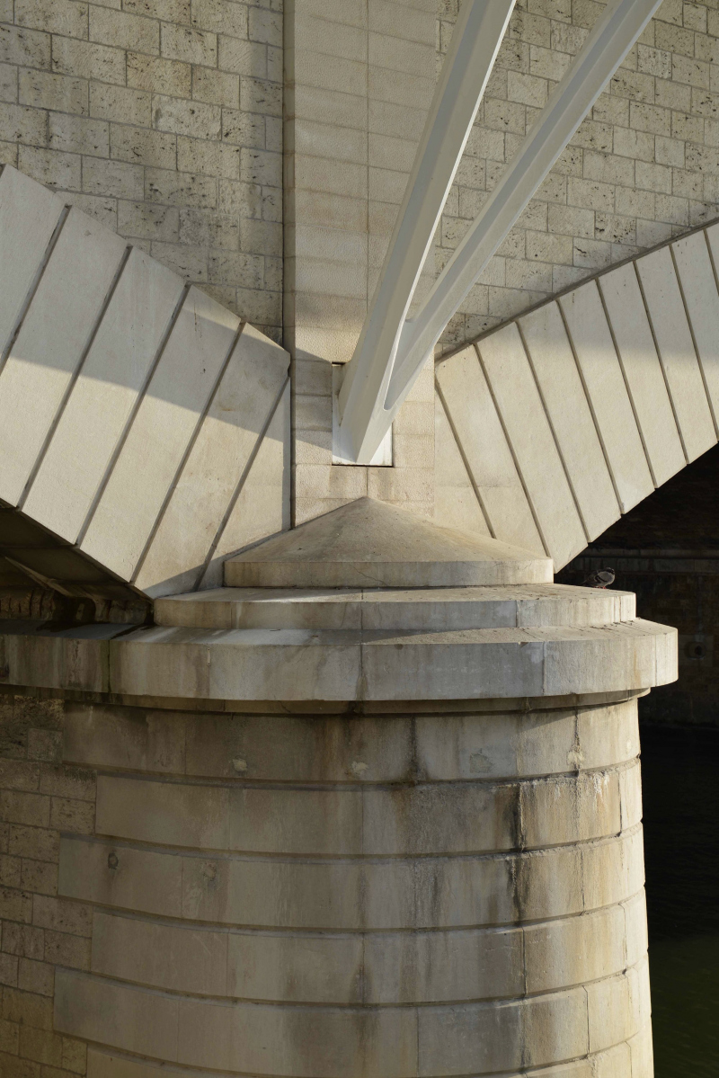 Illustration - Insertion des bracons sur les piles existantes