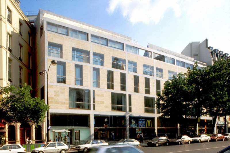 Illustration - Paris IX - Boulevard des Italiens