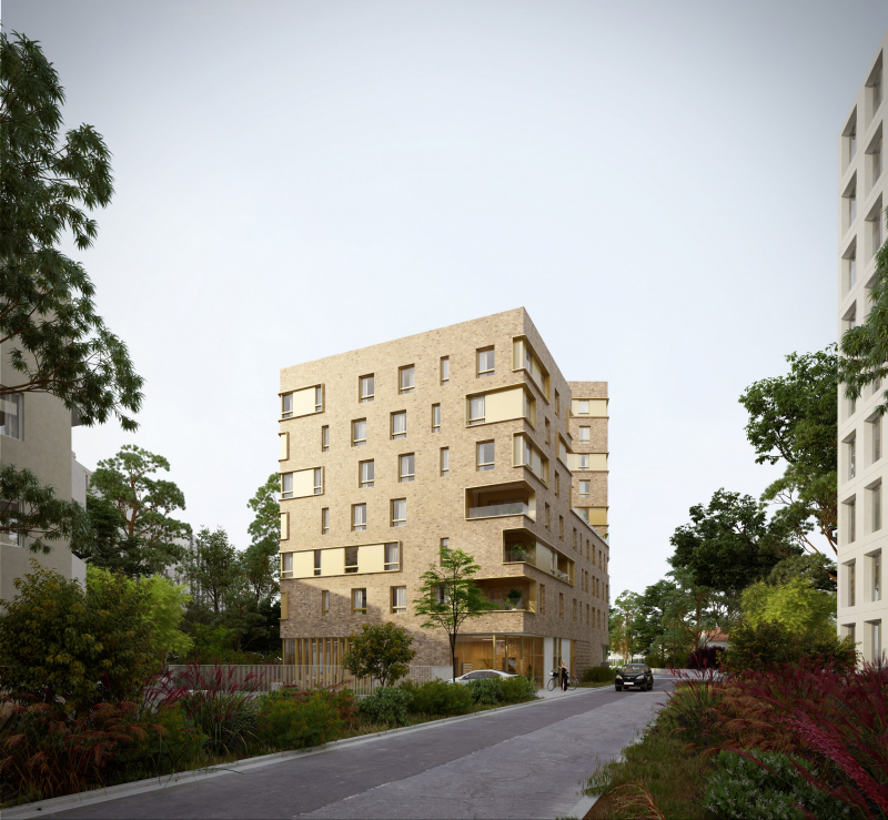 Illustration - Depuis la rue de la Treille, en arrivant par la rue de Genève