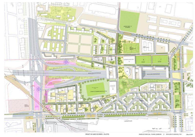 Illustration - Plan de masse (Juin 2017)