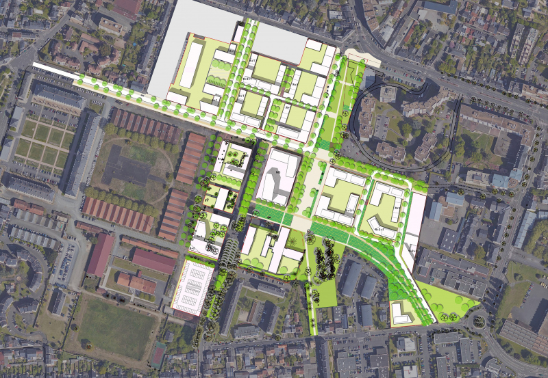 Illustration - Plan des aménagements projetés