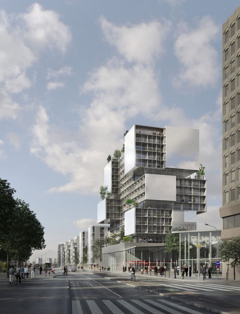 Illustration - Créteil - Gare de Créteil l'Echat