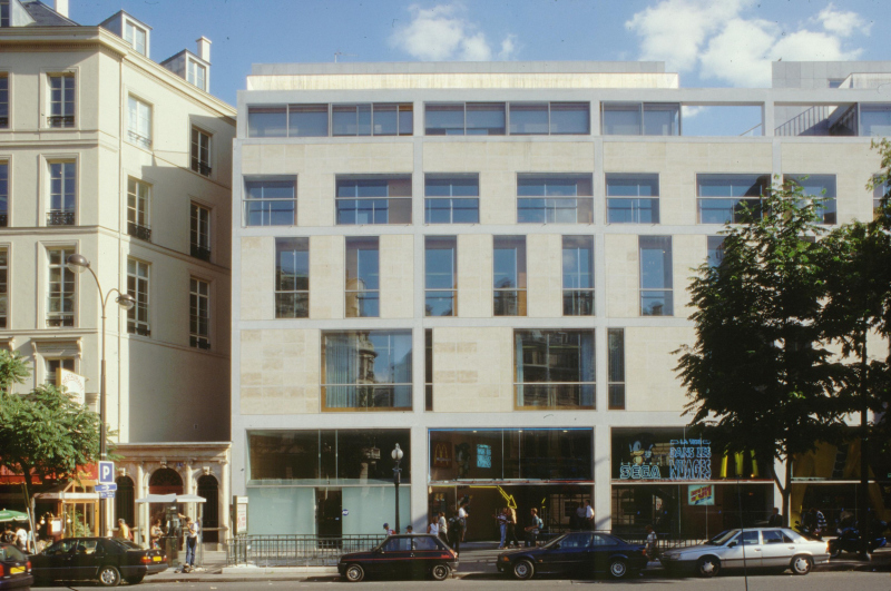 Illustration - Paris IX - Boulevard des Italiens