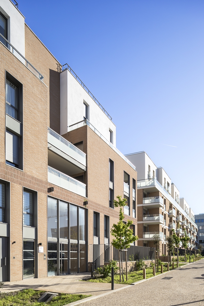 Illustration - Façade Nord depuis l’allée Renée Canavaggia @sergiograzia