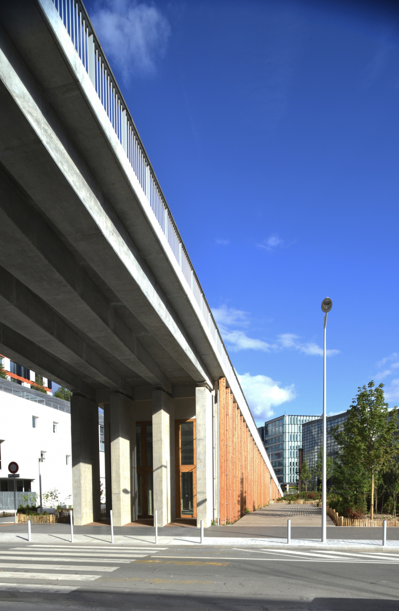 Illustration - Le pont vue du dessous