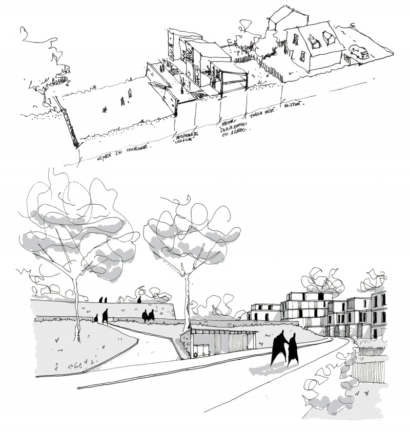 Illustration - Habiter les franges du fort