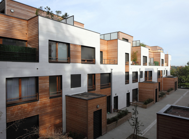 Illustration - Des logements en relation au grand paysage