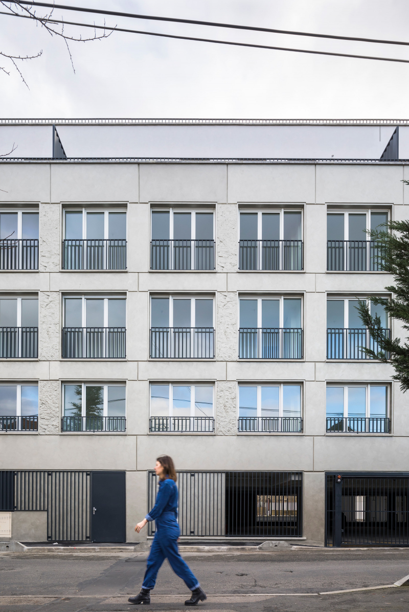 Illustration - Façade rue Vaillant - © Sergio Grazia