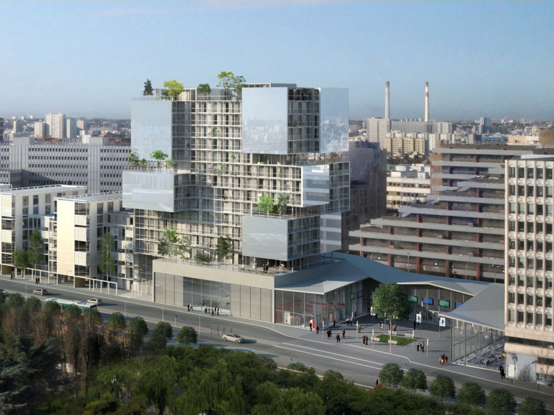 Illustration - Créteil - Gare de Créteil l'Echat