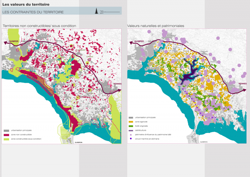 Illustration - Valeurs du territoire - Contraintes du territoire