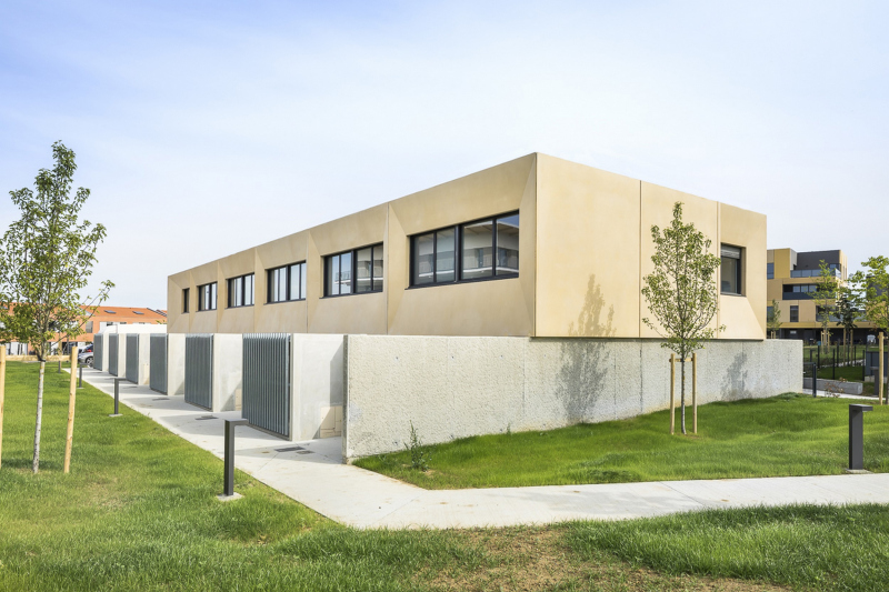 Illustration - Vue sur les villas