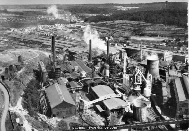 Illustration - La deuxième usine en fonctionnement - milieu 20° siècle