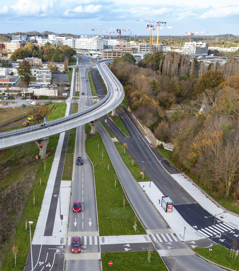 Illustration - Vue aérienne © MRW ZEPPELINE BRETAGNE