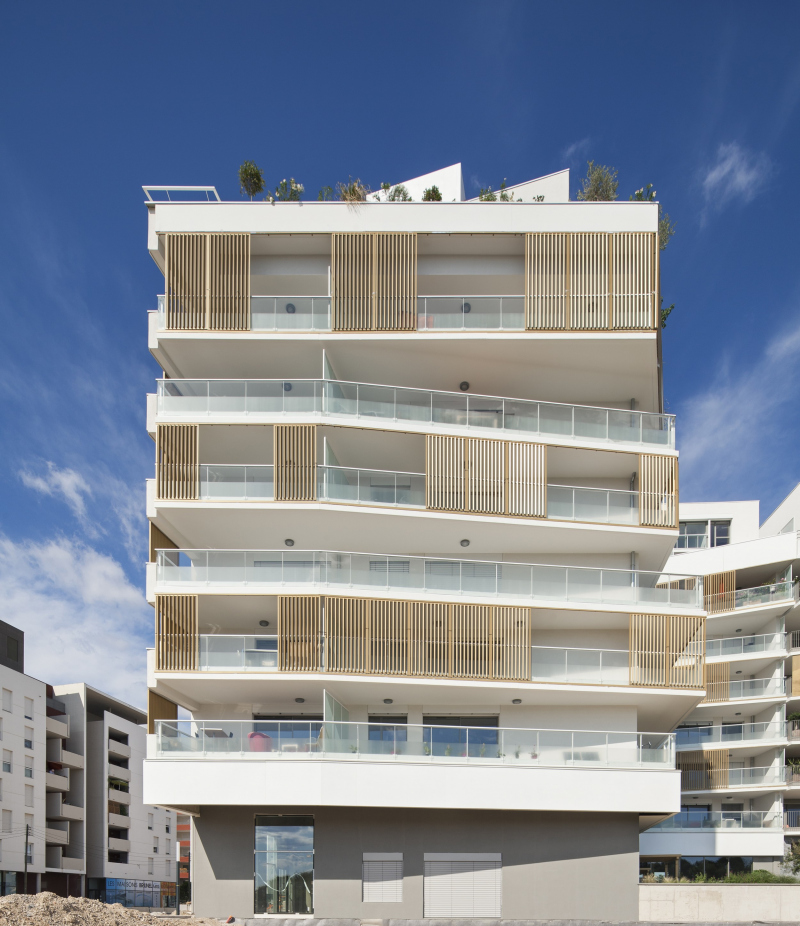 Illustration - Façade Sud-Ouest face au Lez