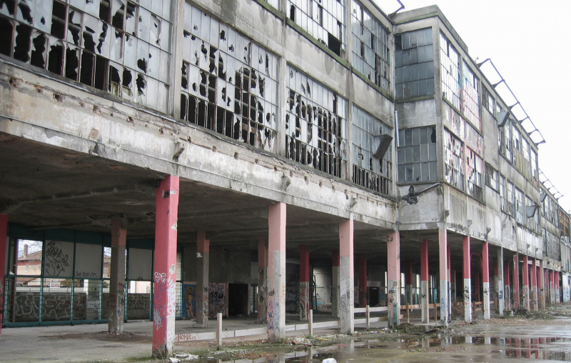 Illustration - Façade Nord avant travaux de réhabilitation