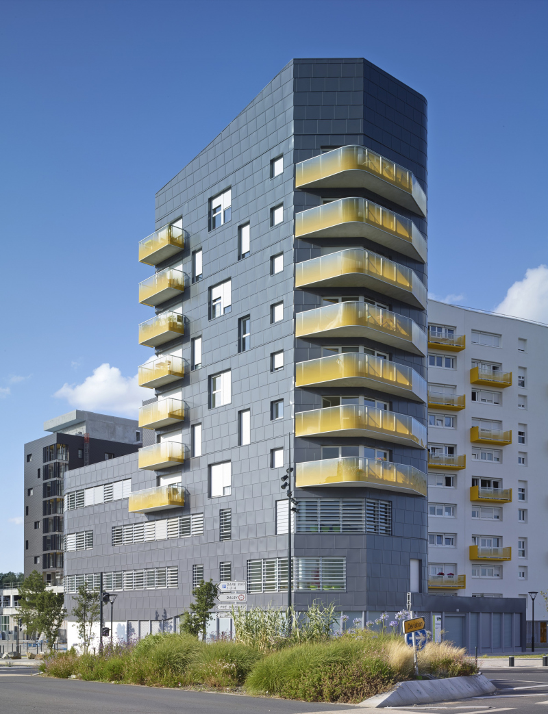 Illustration - Façade Sud-Ouest sur le Boulevard de Sarrebruck du Sémaphore