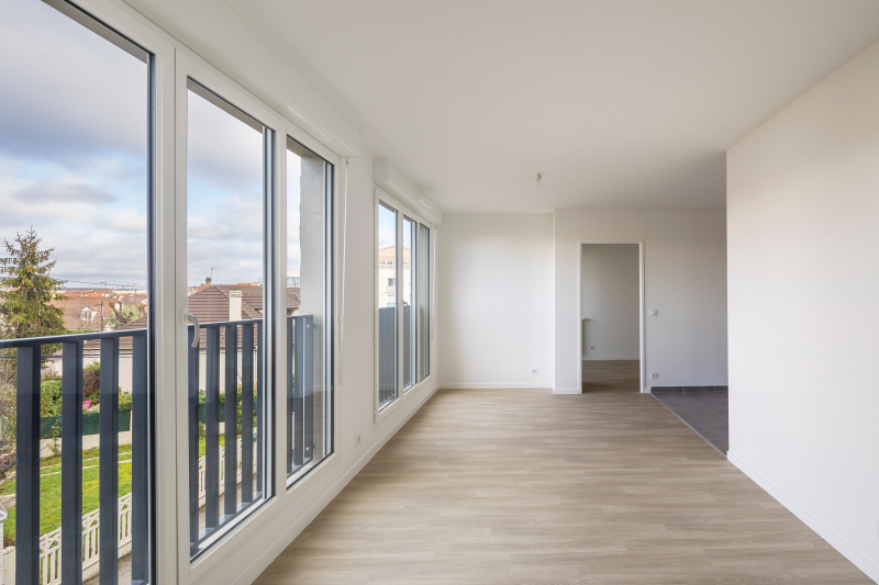 Illustration - Intérieur_ Séjour face aux pavillons -© Sergio Grazia