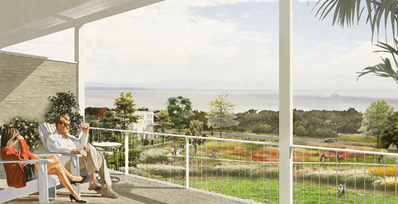 Illustration - Vue d’un logement du bâtiment réhabilité 