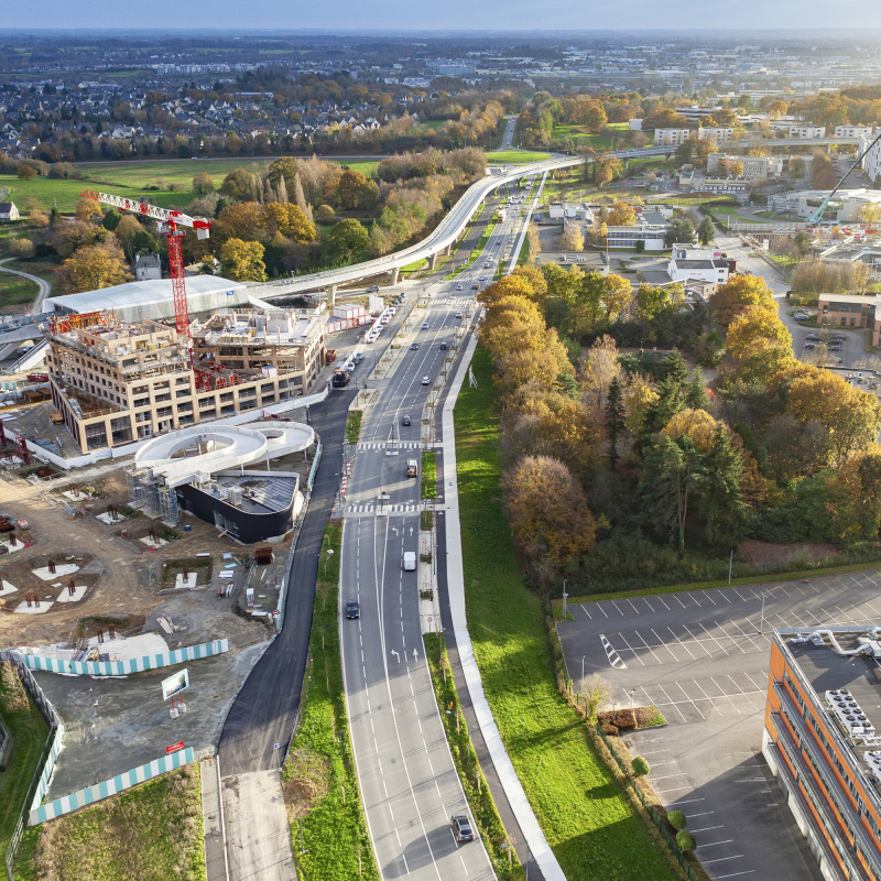 Illustration - Vue aérienne © MRW ZEPPELINE BRETAGNE