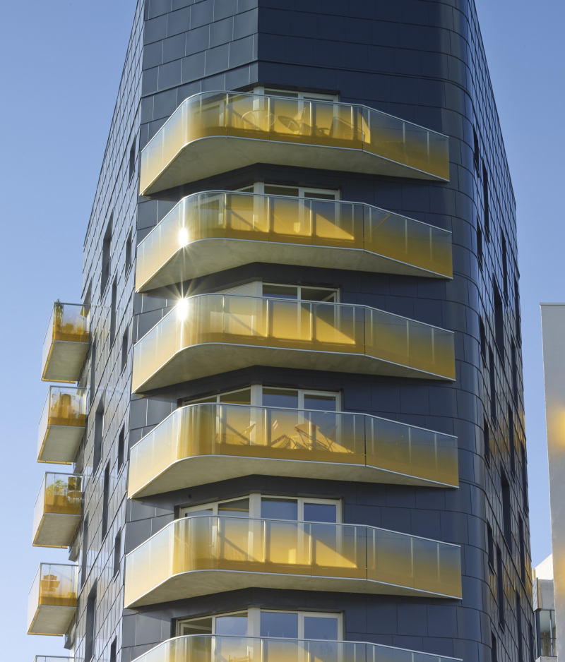 Illustration - Les balcons sérigraphiés