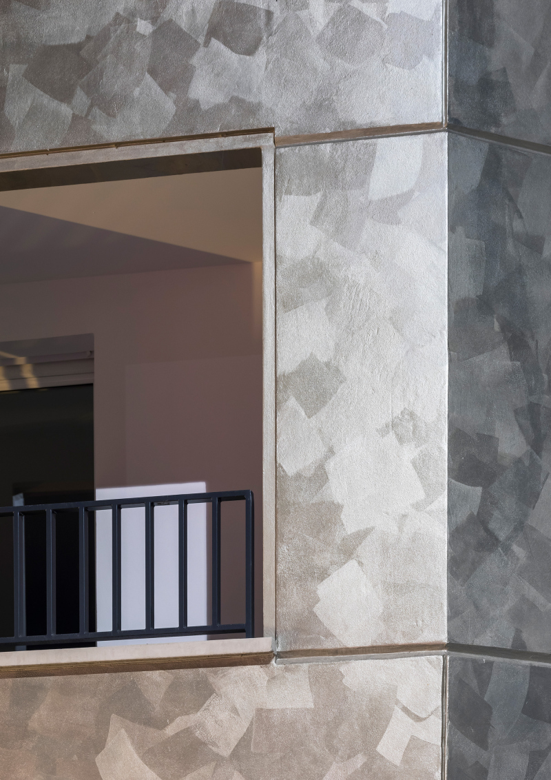 Illustration - Détail de façade -© Sergio Grazia