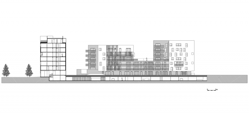 Illustration - Bordeaux - Écoquartier Ginko - Ilot B2.1 - Elya