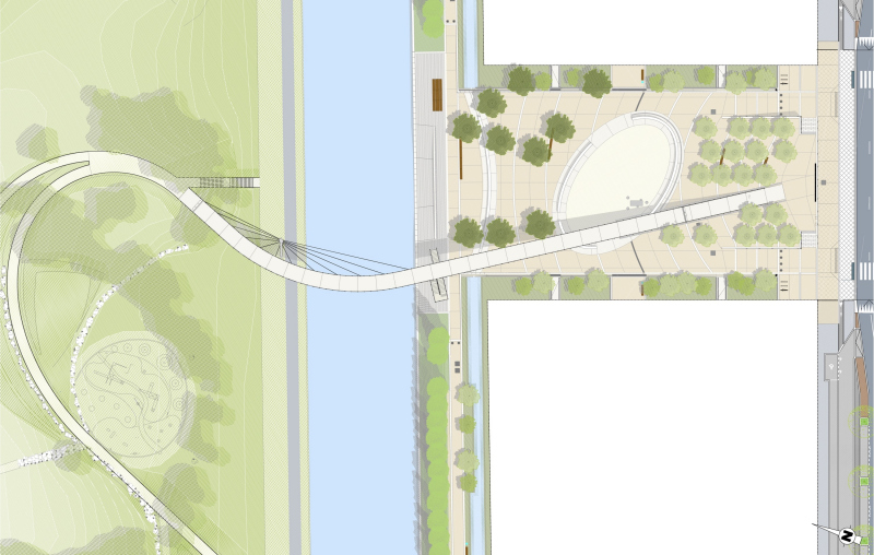 Illustration - Vue en plan