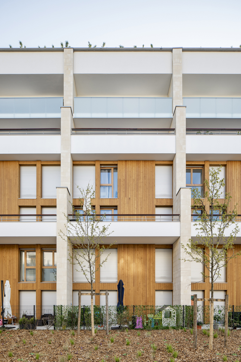 Illustration - Façade des duplex