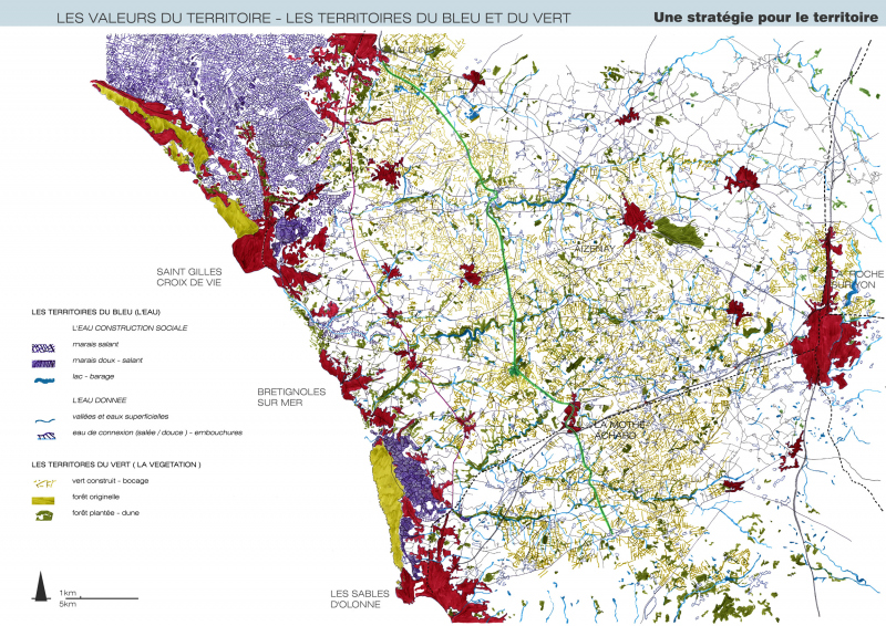 Illustration - Une stratégie pour le territoire - Valeurs du territoire