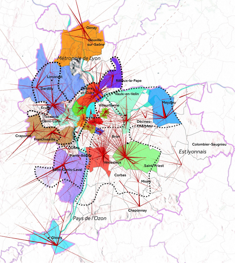 Illustration - Bassins de consommation alimentaire