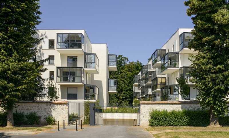Illustration - Vue de la Rue de Paris