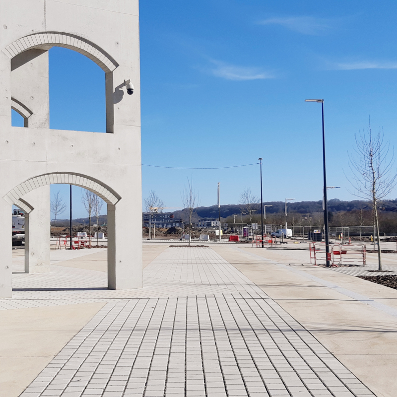 Illustration - Les arcades de l’Arche ©K-Archi