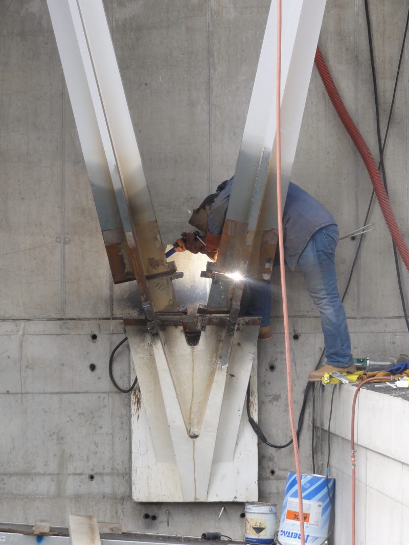 Illustration - La soudure des bracons