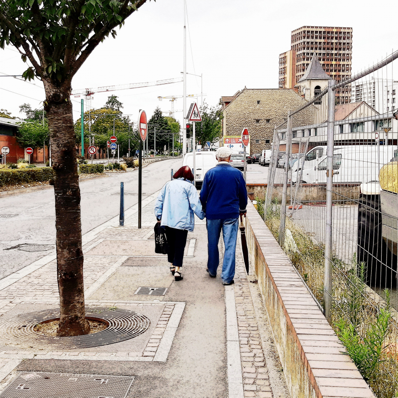 Illustration - La rue de la Convention en juillet 2020