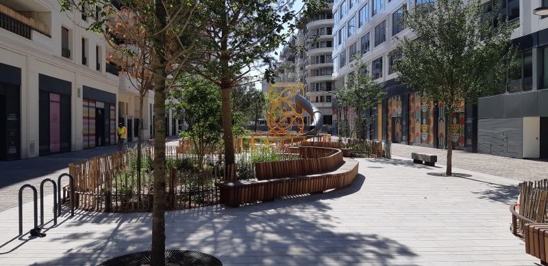 Illustration - Le cours des Lavandières en septembre 2022