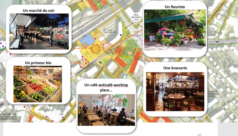 Illustration - Une nouvelle place de la gare