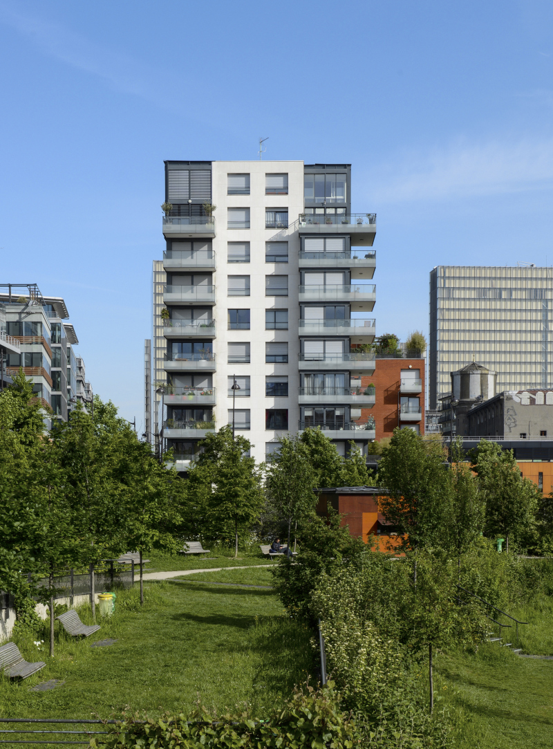 Illustration - Vue depuis le parc