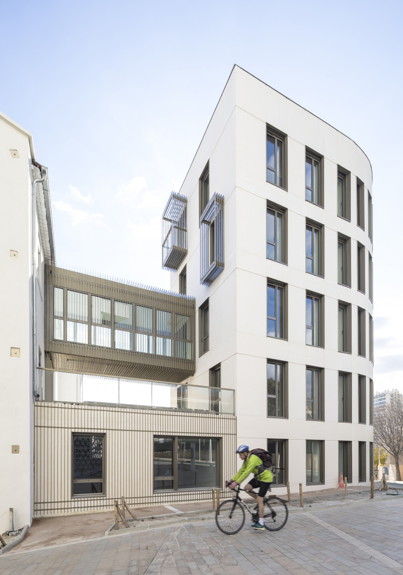 Illustration - Extension neuve - pignon - ©Sergio Grazia