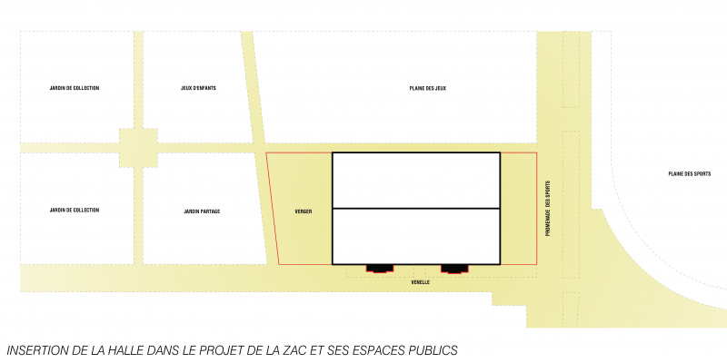 Illustration - Implantation du bâtiment