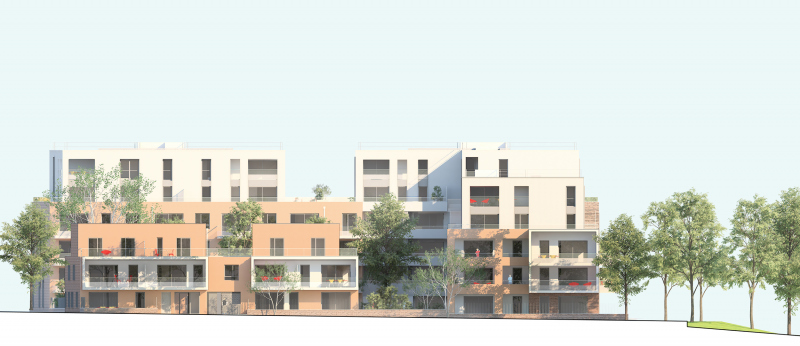 Illustration - Elévation Sud