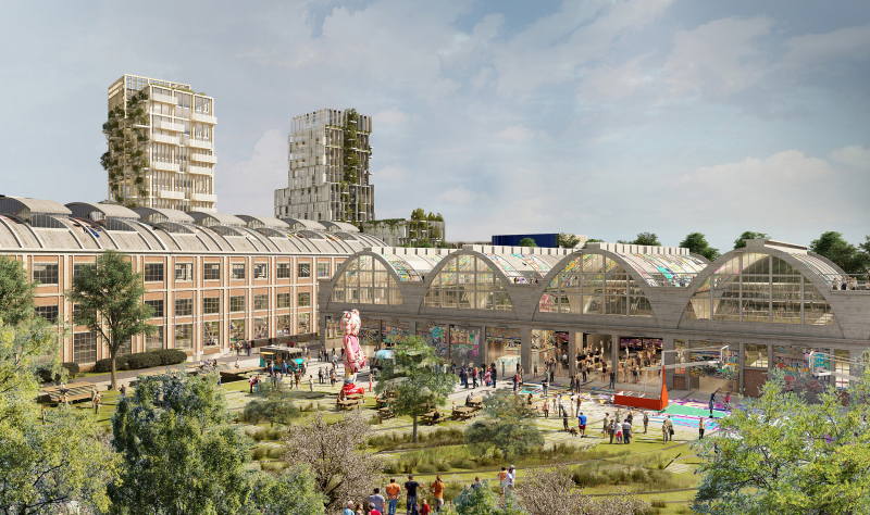 Illustration - Le Parc et les Cathédrales en symbiose, se subliment, s’animent et se font vivre ! ©BY ENCORE