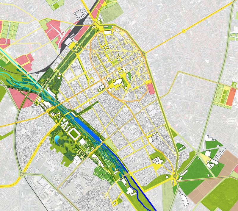 Illustration - Compléter le centre-ville