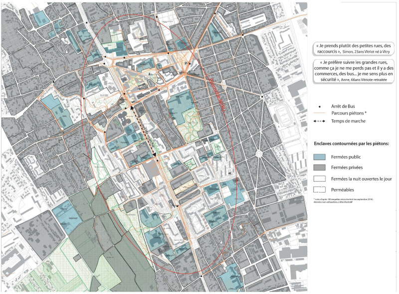 Illustration - Parcours piétons