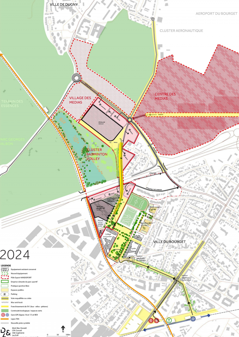 Illustration - Schéma d’aménagement en 2024